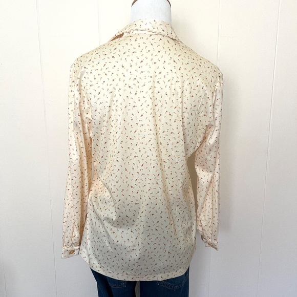 VTG Fall Leaves Blouse - Picture 3 of 6